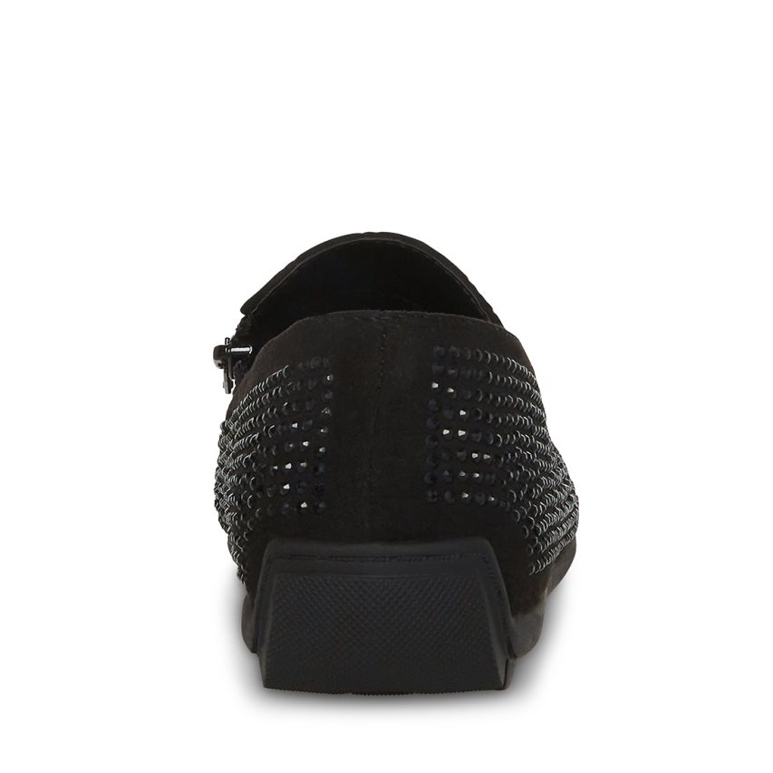 Loafers Steve Madden Acaviar Niños Negras | ES AT0318